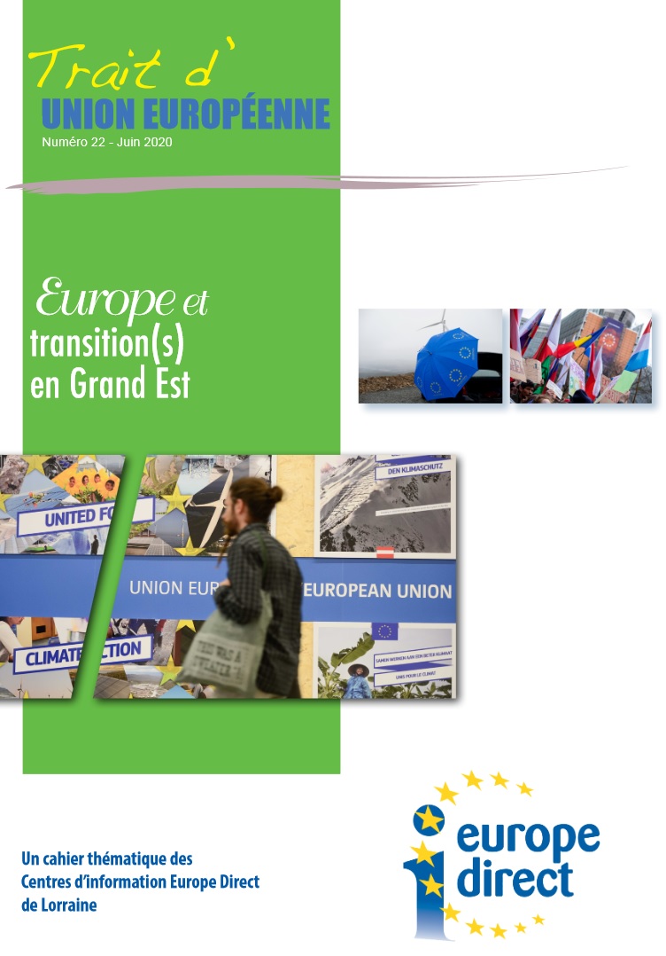Trait dUnion Europeenne 22 Europe et transitions en Grand Est juin 2020