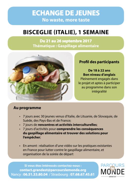 Echange de jeunes Italie